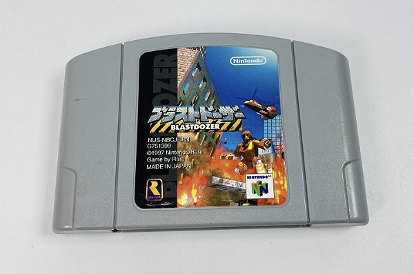 Blastdozer, Nintendo 64, JP, Original (Usado)