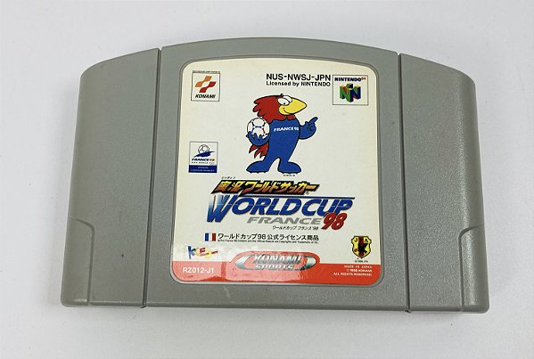 World Cup France 98, Nintendo 64, JP, Original (Usado)