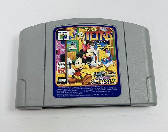Magical Tetris Challenge Mickey, Nintendo 64, JP, Original (Usado)