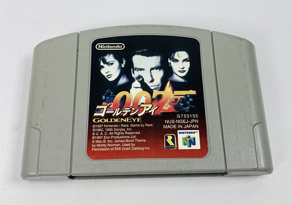 007 Goldeneye, Nintendo 64, JP, Original (Usado)