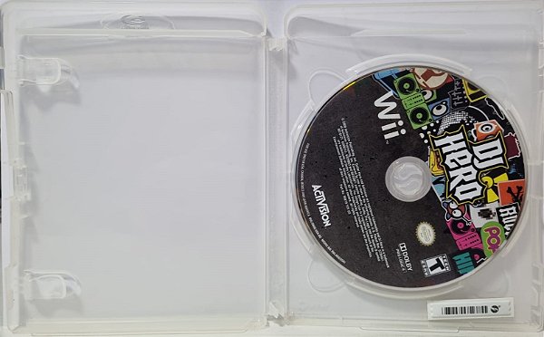 DJ Hero (Somente o DISCO) - WII (Mídia Física) - USADO