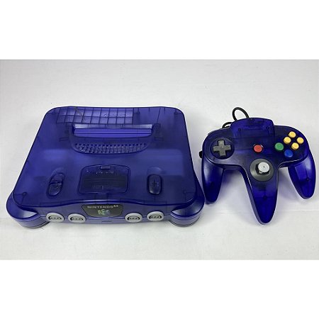 Console Nintendo 64, Uva, Com 1 Controle Uva, Original Nintendo (Usado)