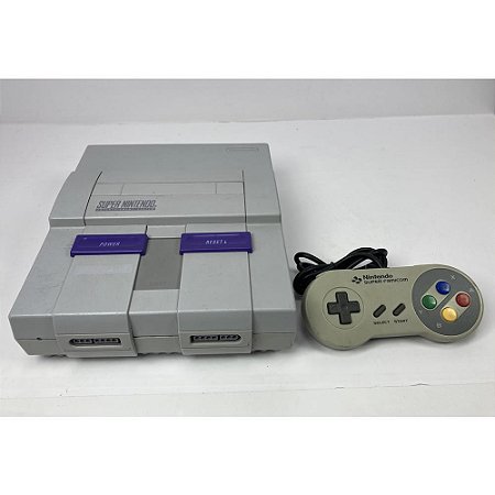 Super Nintendo, Com 1 Controle de Super Famicom Original, Nintendo (Usado)