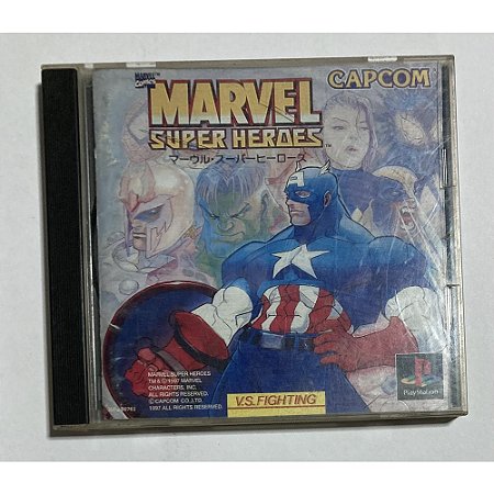 Marvel Super Heroes, Original PS1 JP (Usado)