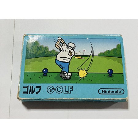 Golf, Famicom Nintendinho Nes JP, Na Caixa, Original (Usado)