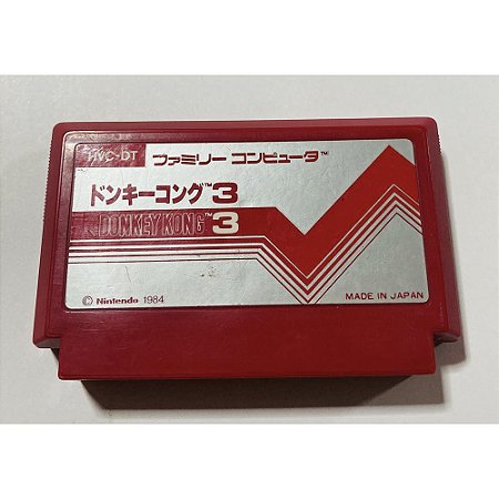 Donkey Kong 3, Famicom Nintendinho Nes JP Original (Usado)