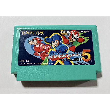Rockman 5, Famicom Nintendinho Nes JP Original (Usado)