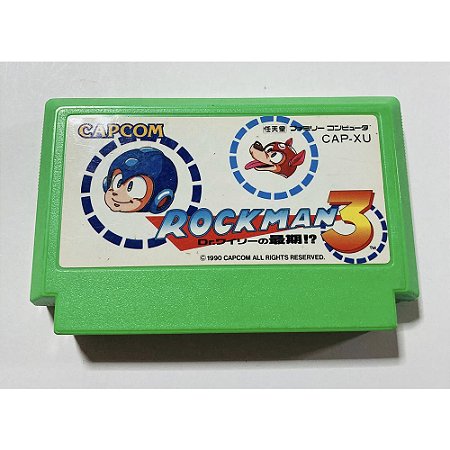 Rockman 3, Famicom Nintendinho Nes JP Original (Usado)