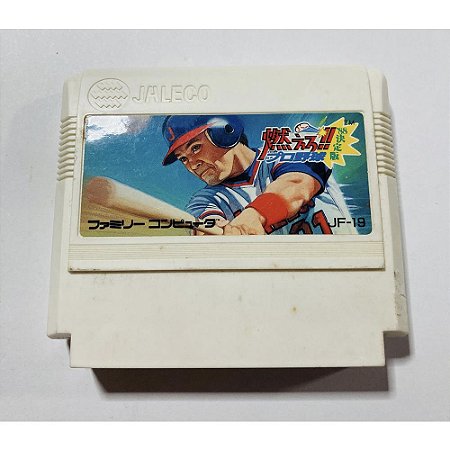 Moero Pro Yakyuu, Famicom Nintendinho Nes JP Original (Usado)