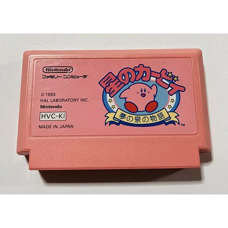 Kirby's Adventure, Famicom Nintendinho Nes JP Original (Usado)