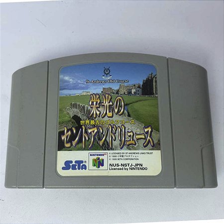 ST ANDREWS OLD COURSE GOLF, Nintendo 64, JP Original (Usado)