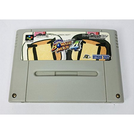 Super Bomberman 4, Super Famicom Original (Usado)