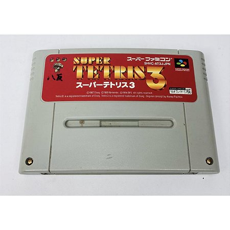Super Tetris 3, Super Famicom Original (Usado)