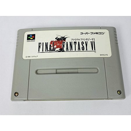 Final Fantasy VI, Super Famicom Original (Usado)