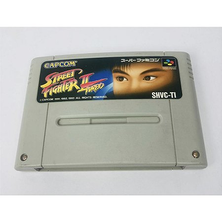 Street Fighter 2 Turbo, Super Famicom Original (Usado)