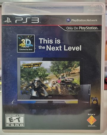 3D Logo And Demo Disc - PS3 (Mídia Física) - USADO