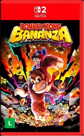 Donkey Kong Bananza - Switch 2 (Mídia Física) - Novo, Lacrado