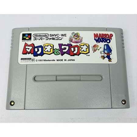 Mario & Wario, Super Famicom Original (Usado)