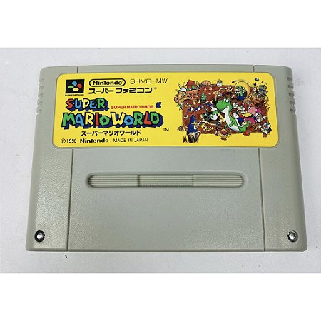 Super Mario World, Super Famicom Original (Usado)