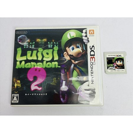 Luigi Mansion 2, Nintendo 3DS Japonês Original (Usado)