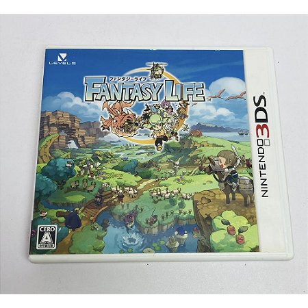 Fantasy Life, Nintendo 3DS Japonês Original (Usado)