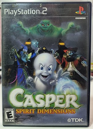Casper Spirit Dimensions - PS2 (Mídia Física) - USADO