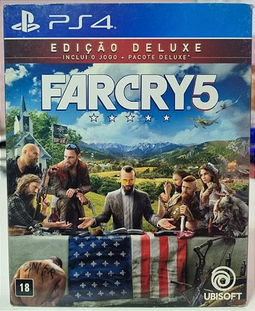 Far Cry 5 Steelbook - PS4 (Mídia Física) - USADO