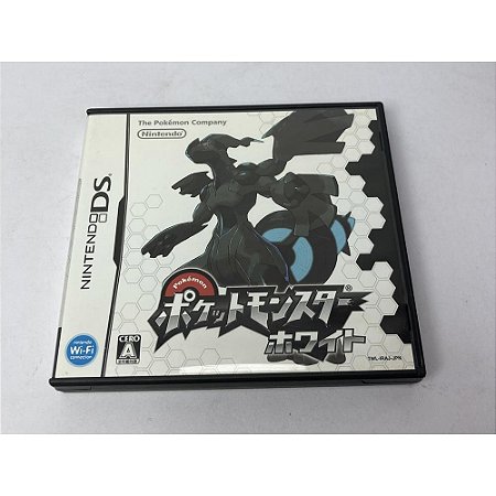 Pokemon White  Nintendo DS Japonês Original (Usado)