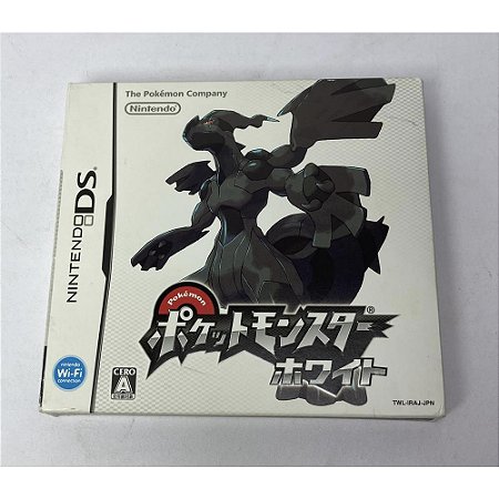 Pokemon White, Nintendo DS Japonês Original (Usado)