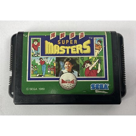 Super Masters, Mega Drive Genesis Sega Japonês Original (Usado)