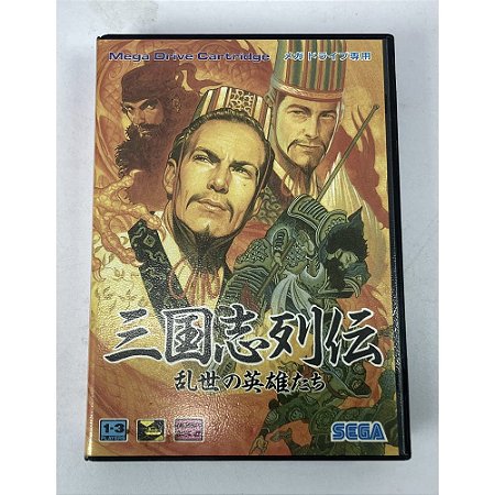 Sangokushi Retsuden: Ransei No Eiyuut, Mega Drive Genesis Sega Japonês Original (Usado)