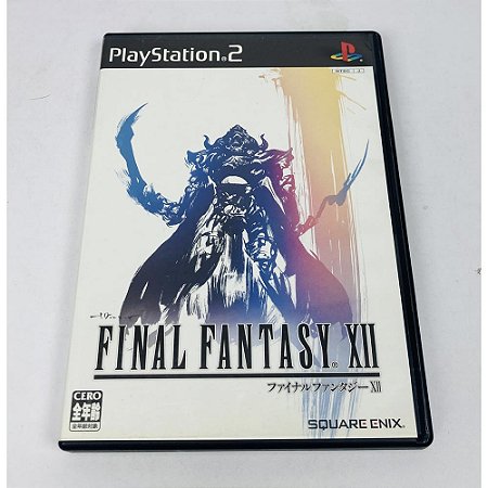 Final Fantasy XII, PS2 Japonês Original (Mídia Física) - Usado