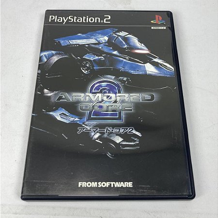 Armored Core 2, PS2 Japonês Original (Mídia Física) - Usado