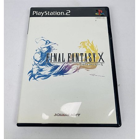 Final Fantasy X, PS2 Japonês Original (Mídia Física) - Usado