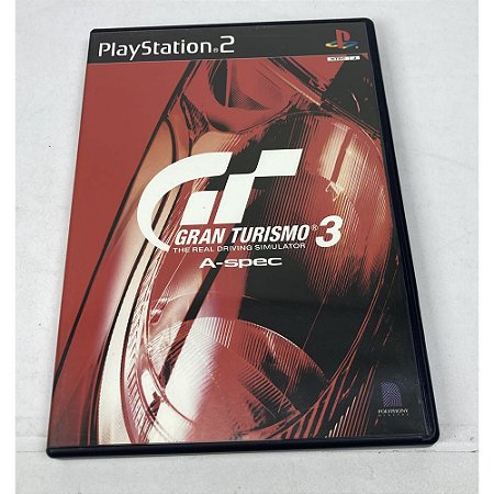 Gran Turismo 3 A-spec, PS2 Japonês Original (Mídia Física) - Usado