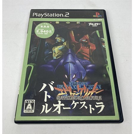 Evangelion Battle Orchestra, PS2 Japonês Original (Mídia Física) - Usado