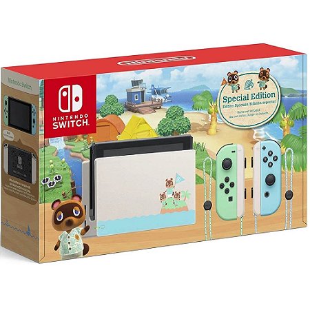Nintendo Switch, Edição Especial Animal Crossing: New Horizon, Seminovo
