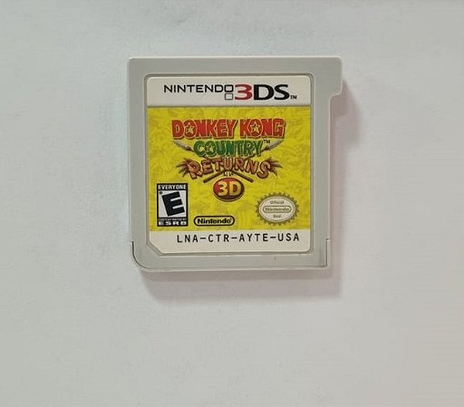 Donkey Kong Country Returns 3D (Somente o CARTUCHO) - 3DS (Mídia Física) - USADO