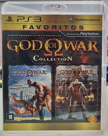 God Of War Collection - PS3 (Mídia Física) - USADO