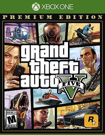 GTA V (Grand Theft Auto V) - Xbox One (Mídia Física) - Novo, Lacrado