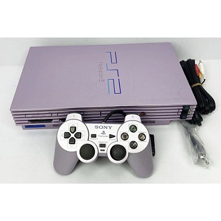 PlayStation 2, Sakura, 1 Controle, Modelo SCPH 39000 SA, PS2, (Usado)