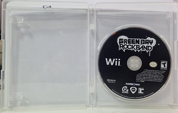 Green Day Rock Band (Somente o DISCO) - WII (Mídia Física) - USADO