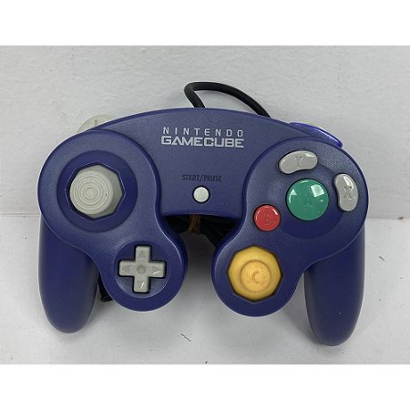 Controle Gamecube Violeta, Original, Nintendo (Usado)