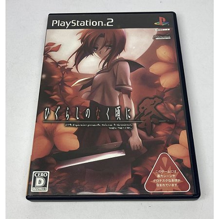 Higurashi No Naku Koro Ni Matsuri , PS2 Japonês Original (Mídia Física) - Usado