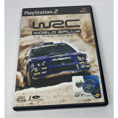 Wrc World Rally Championship, PS2 Japonês Original (Mídia Física) - Usado