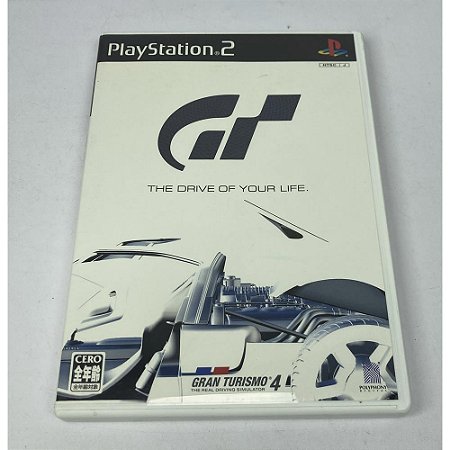Gran Turismo 4, PS2 Japonês Original (Mídia Física) - Usado