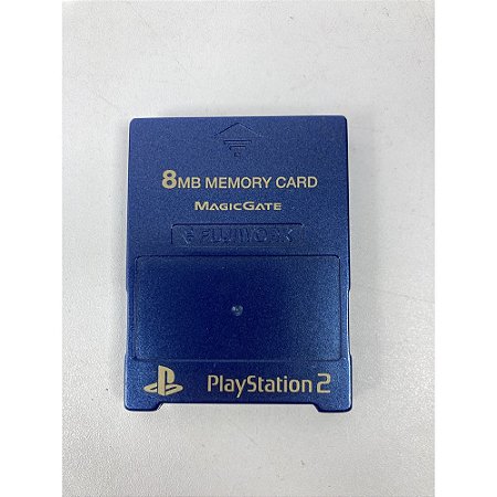 Memory Card Playstation 2, Azul, Sony, Original (Usado)