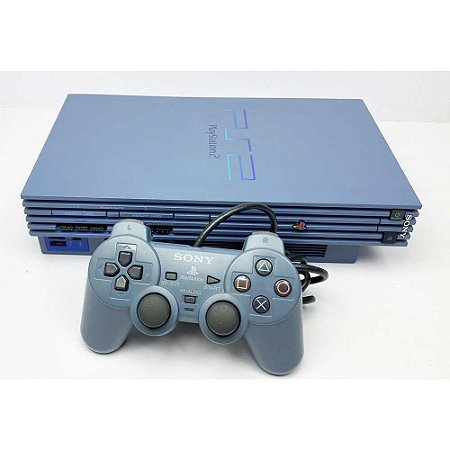 PlayStation 2, Toy Blue, Modelo SCPH 39000 TB, PS2, (Usado)