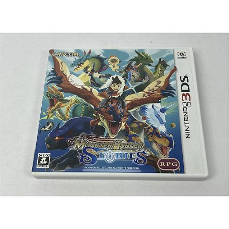Monster Hunter Stories, Nintendo DS Japonês Original (Usado)