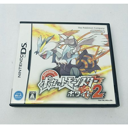 Pokémon White Version 2, Nintendo DS Japonês Original (Usado)